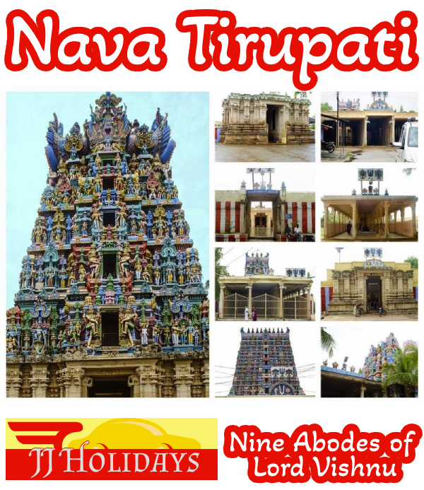 Nava Tirupathi Tour Packages from Tirunelveli